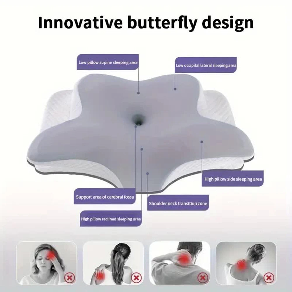Memory Foam Butterfly Pillow
