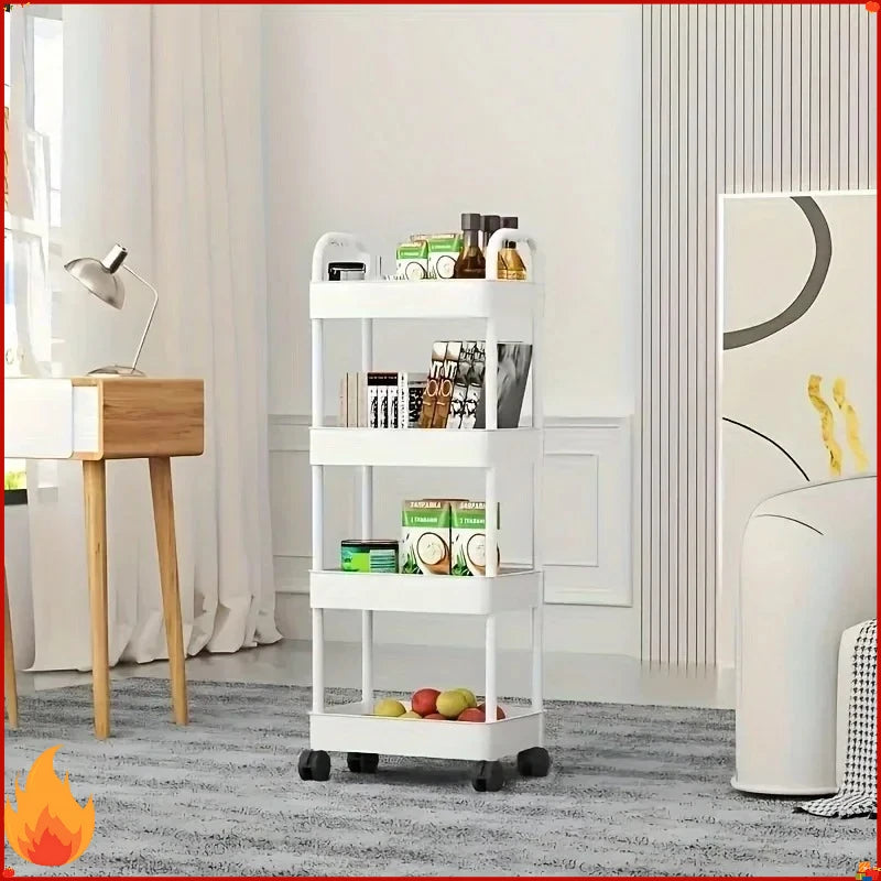 Multifunctional Rolling Storage Cart