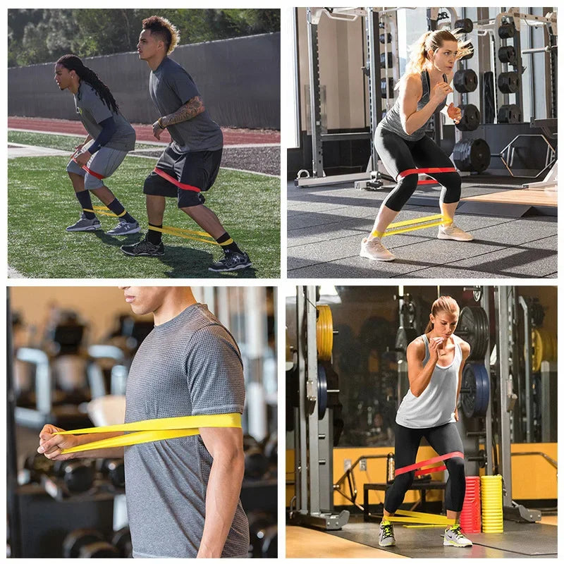 Portable Rubber Resistance Bands