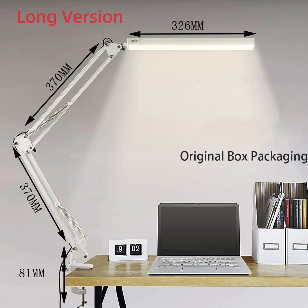 LED 10W Swing Arm Desk Lamp