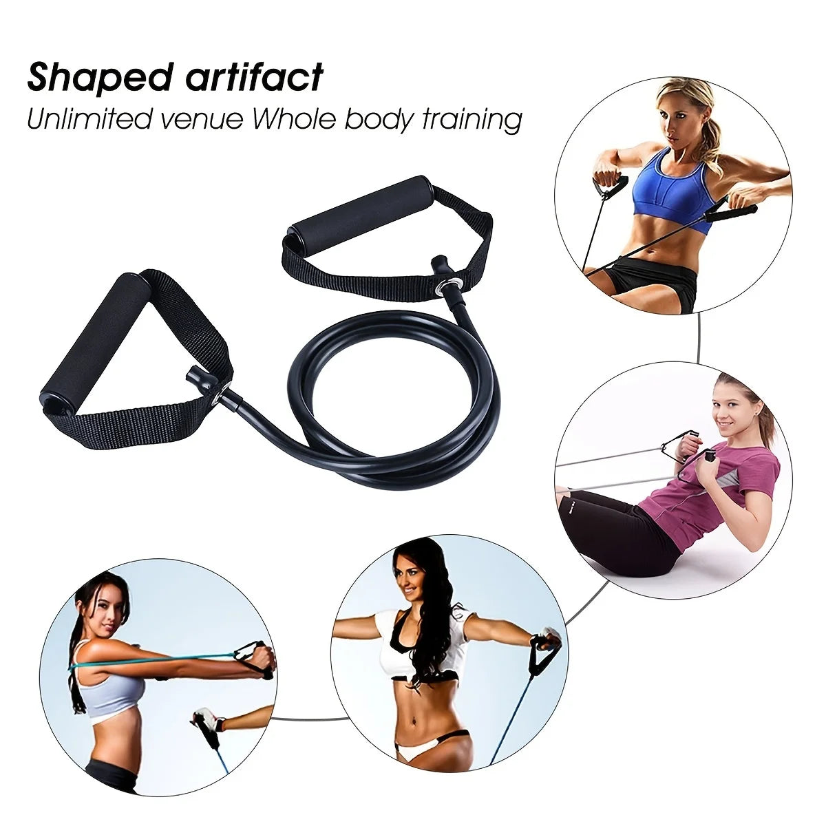 Resistance Bands With Handles