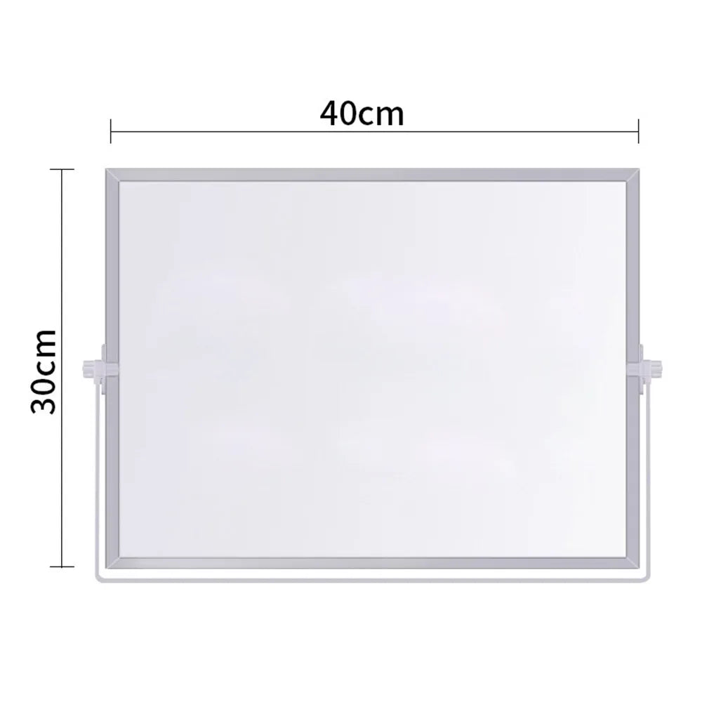 Portable Foldable Desktop Whiteboard Erasable With Bracket Writing Board Double Sided Use Message Board Home