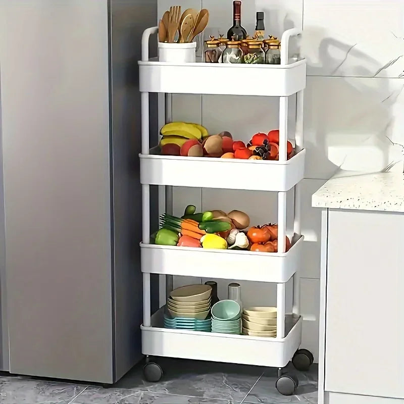 Multifunctional Rolling Storage Cart