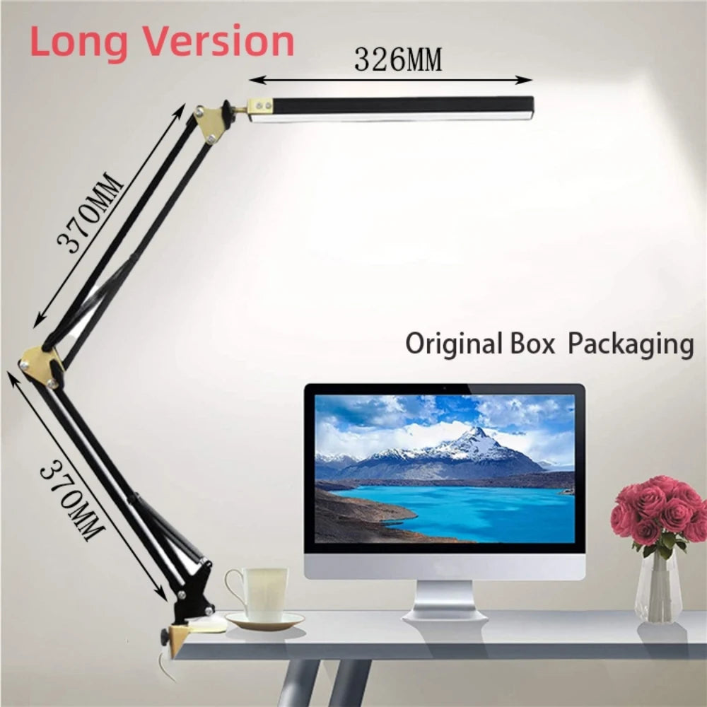 LED 10W Swing Arm Desk Lamp