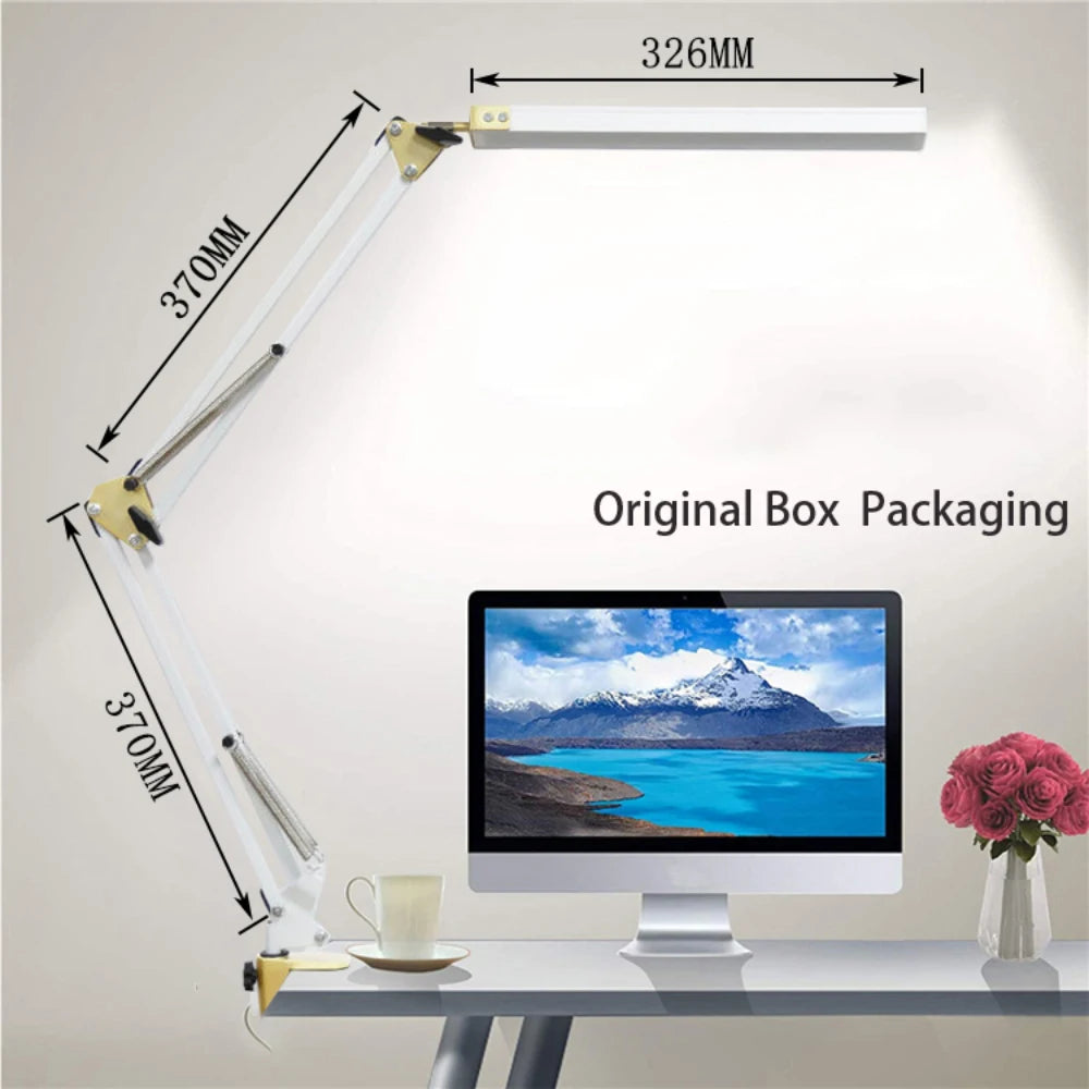 LED 10W Swing Arm Desk Lamp