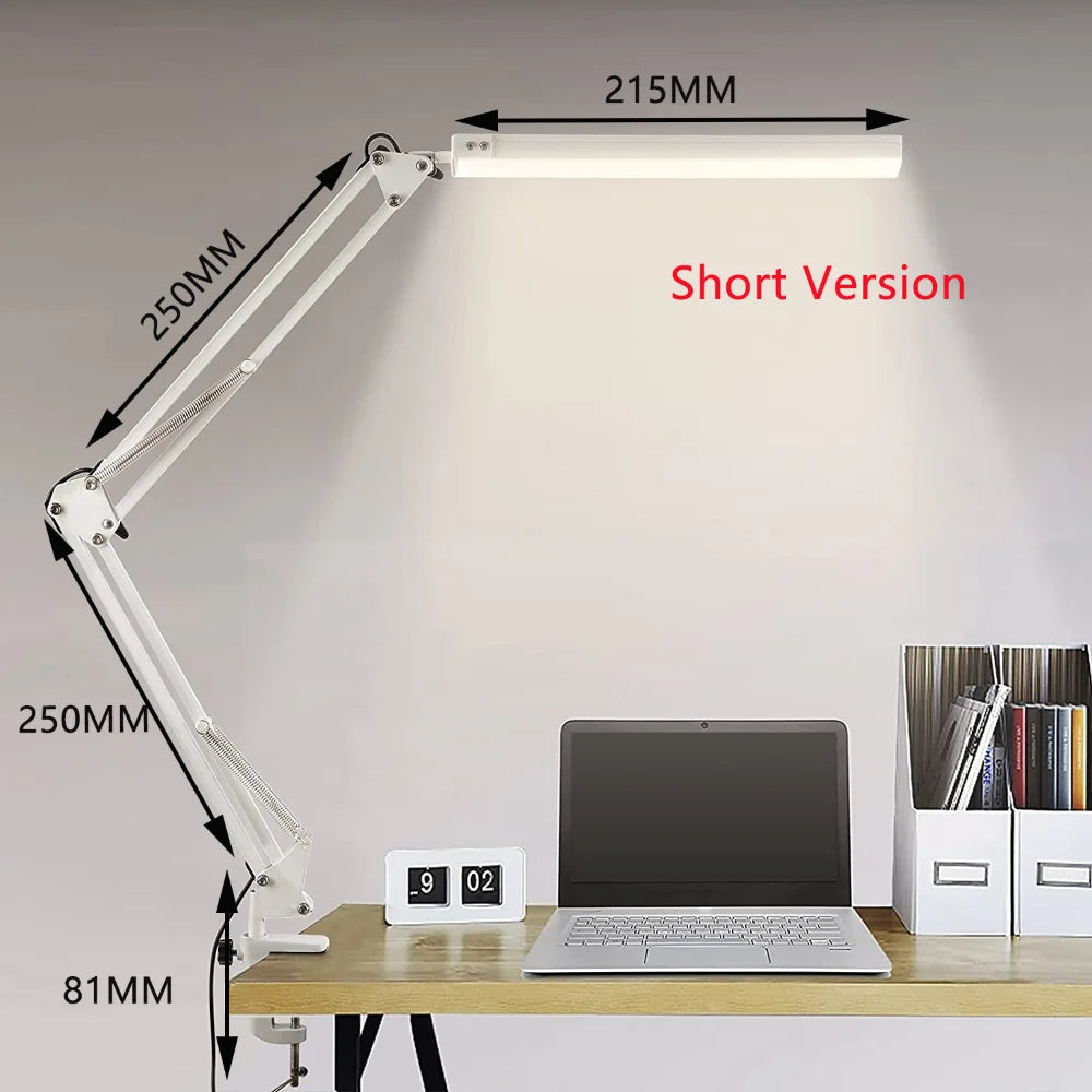 LED 10W Swing Arm Desk Lamp