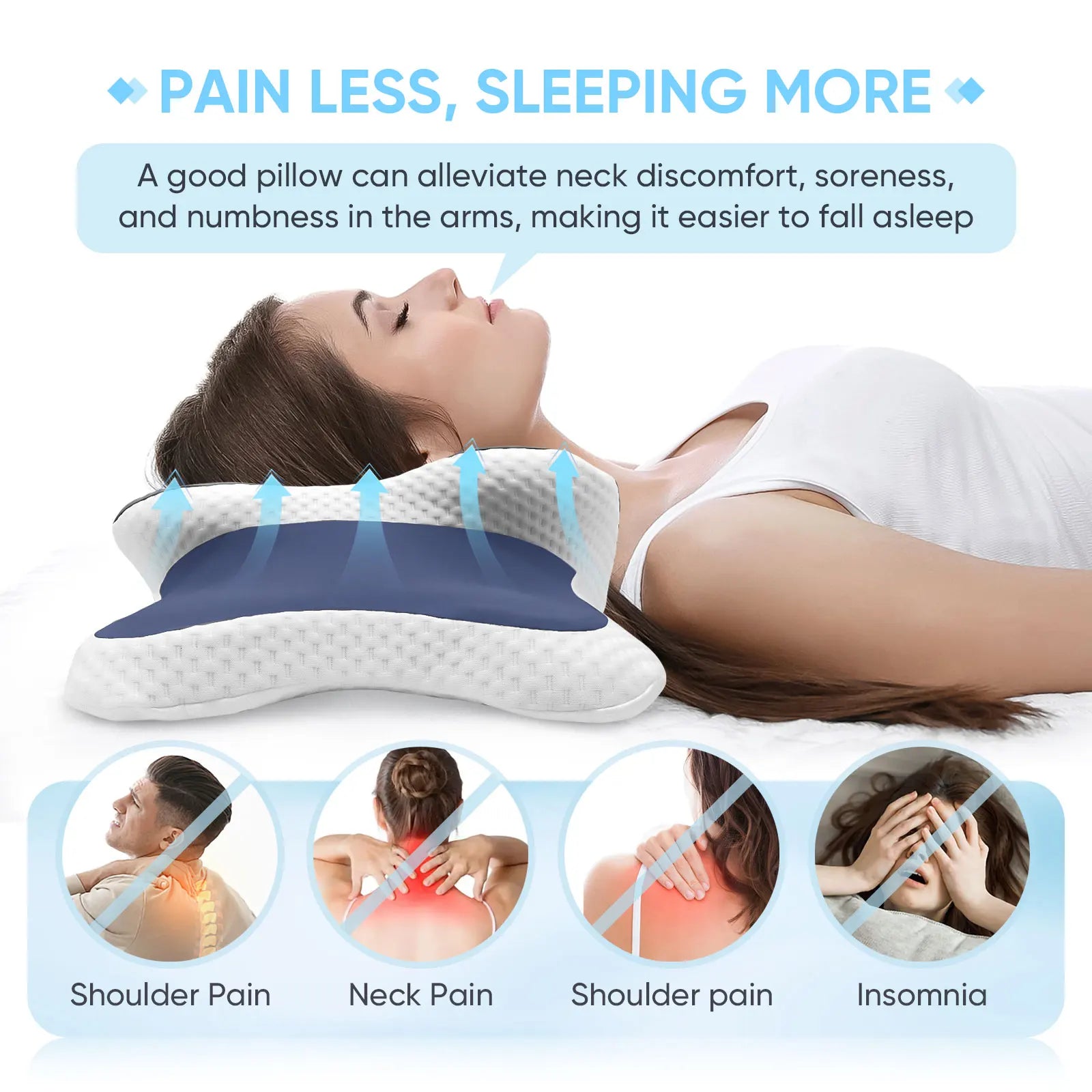 Memory Foam Pillow Cervical Pillow