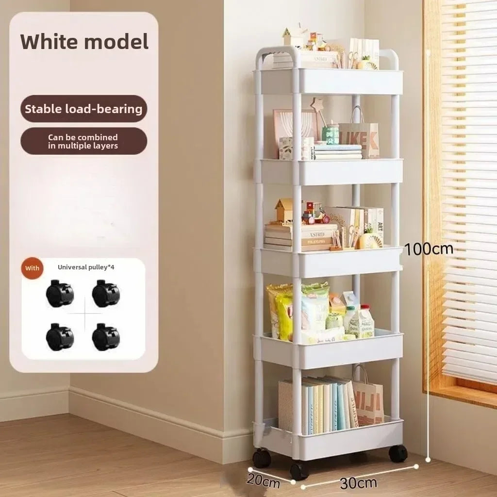 Multifunctional Rolling Storage Cart