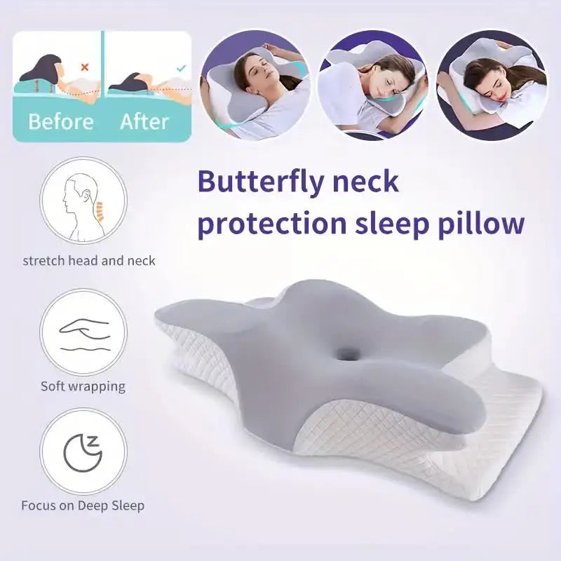 Memory Foam Butterfly Pillow