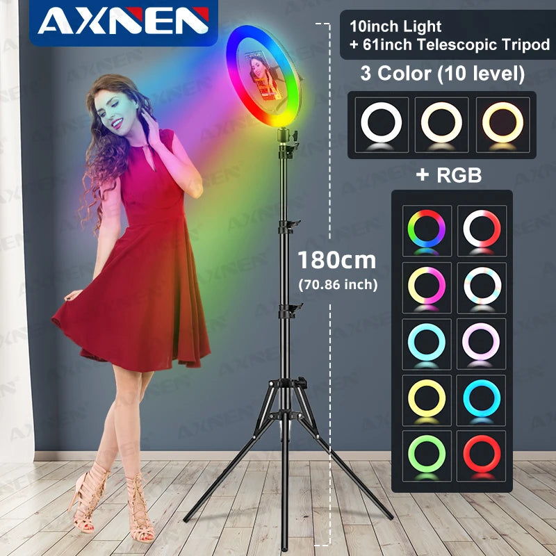 Selfie Ring Light With Stand