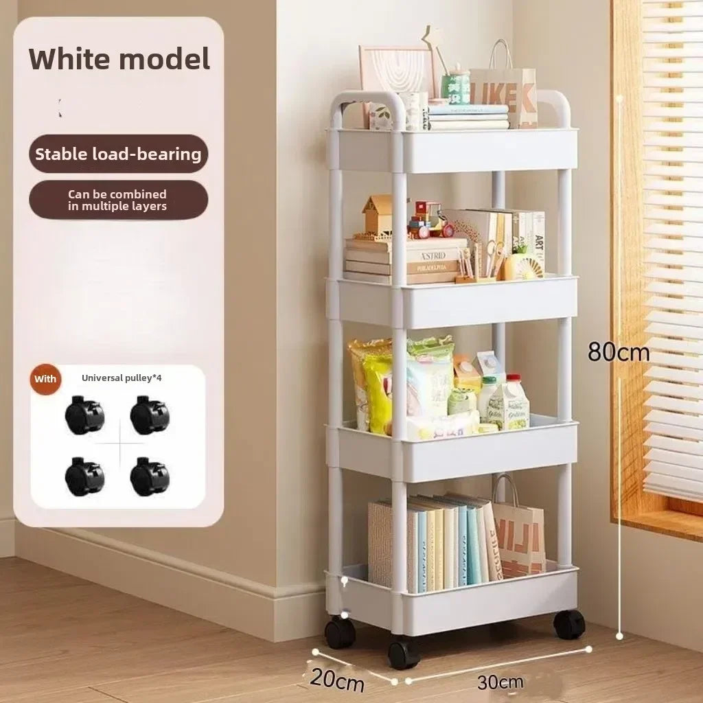Multifunctional Rolling Storage Cart