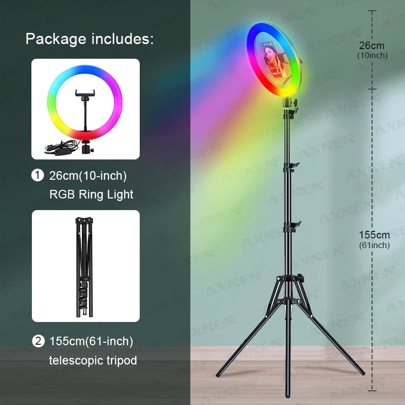Selfie Ring Light With Stand