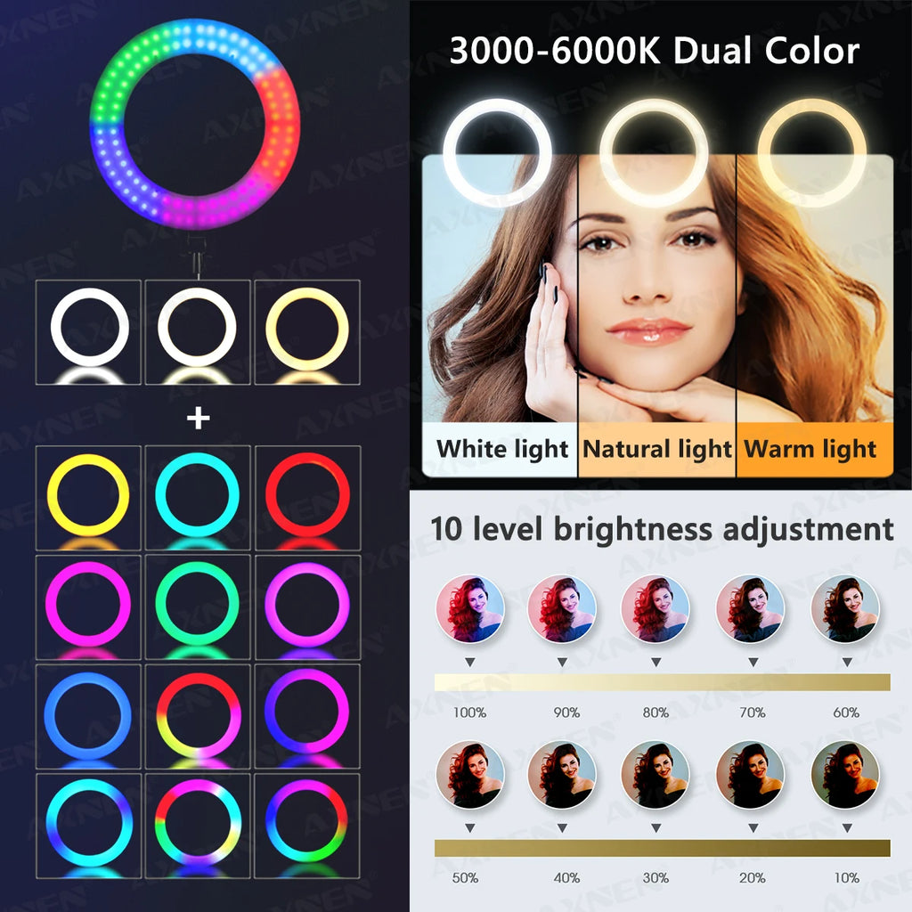 Selfie Ring Light With Stand