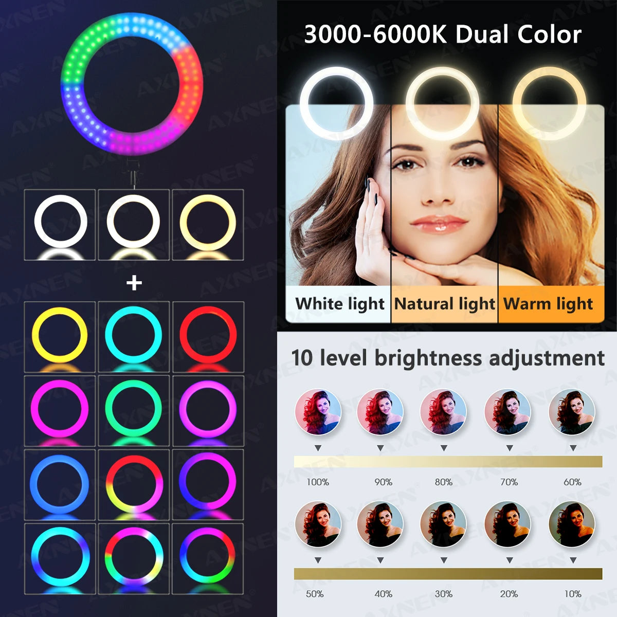 Selfie Ring Light With Stand